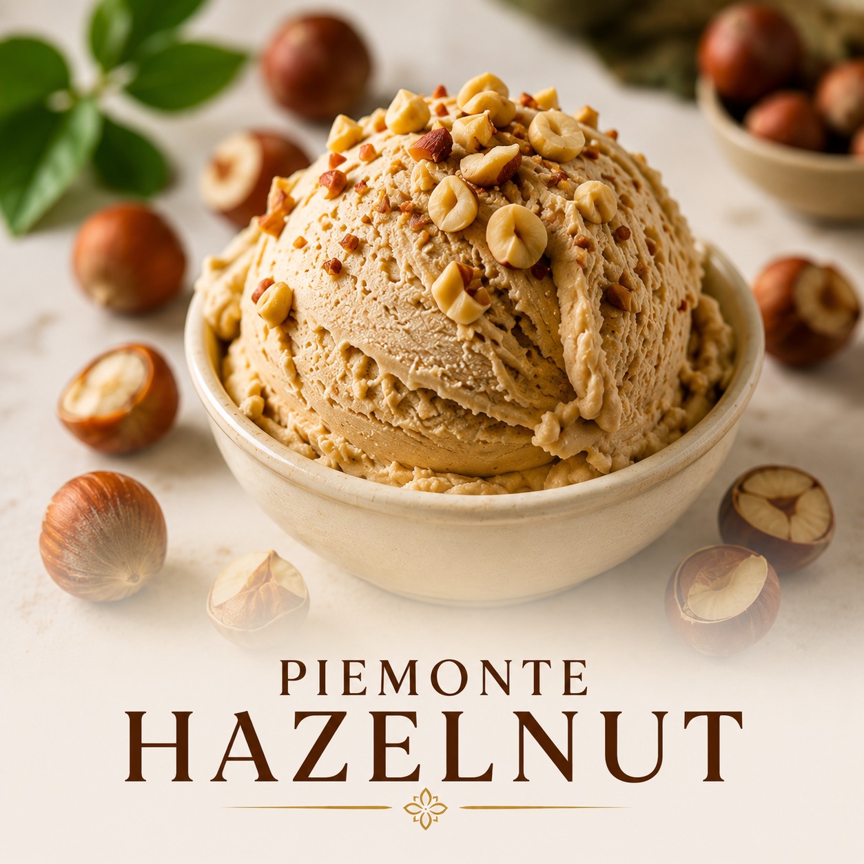 Piemonte Hazelnut gelato